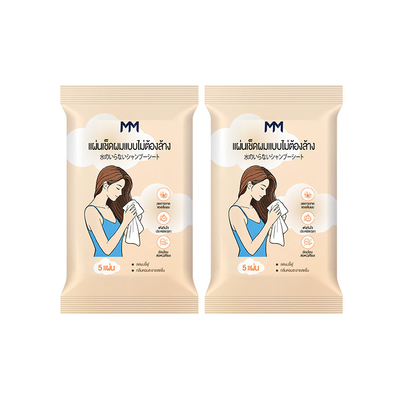 No‑Rinse Hair Cleansing Wipes