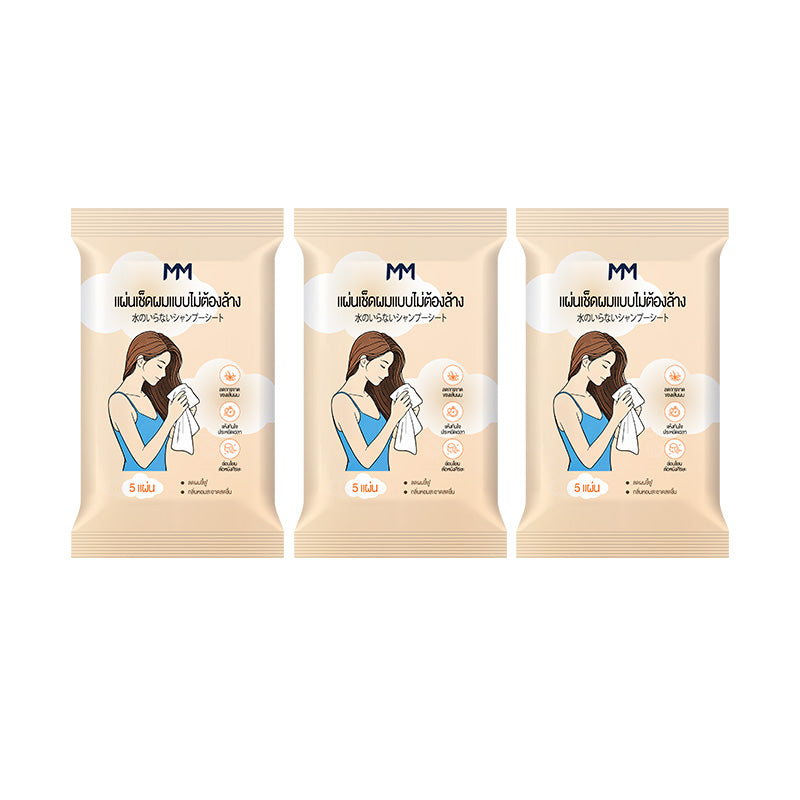 No‑Rinse Hair Cleansing Wipes